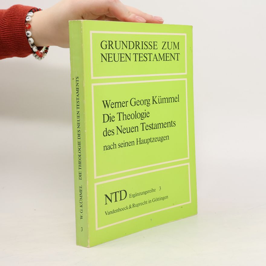 Eduard Lohse Grundrisse zum Neuen Testament Band 3.