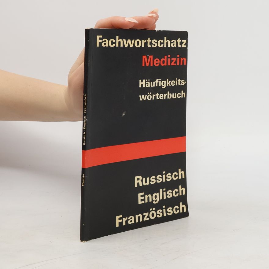 Various authors Fachwortschatz Medizin Häufigkeitswörterbuch