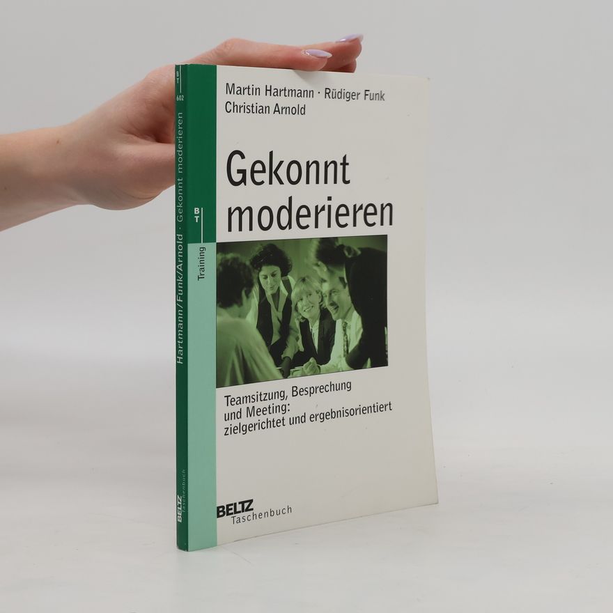 Martin Hartmann Gekonnt moderieren