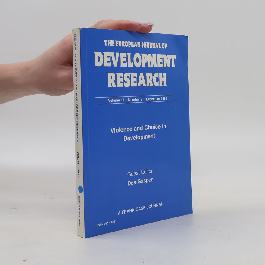 kolektiv The European Journal of Development Research