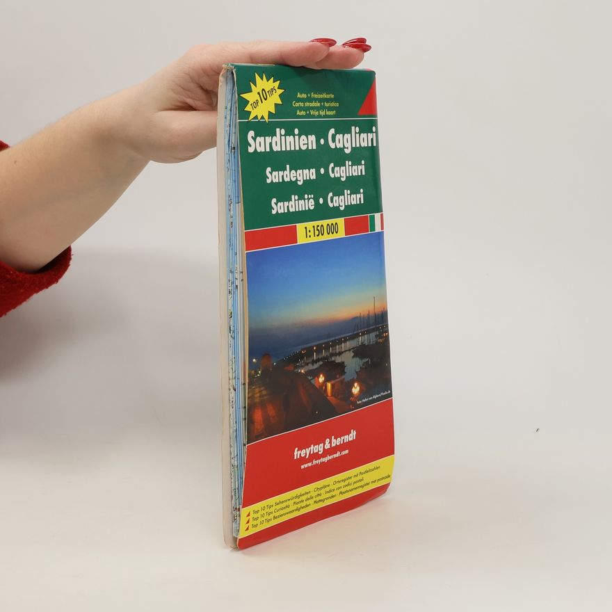 Autorenkollektiv Sardynia Cagliari mapa samochodowa 1:150 000