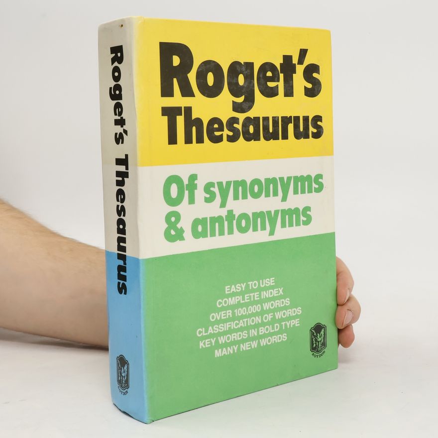 Auteurscollectief Roget's Thesaurus of Synonyms and Antonyms