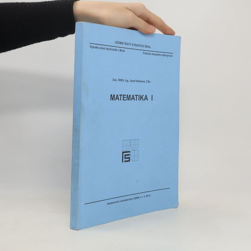 Josef Nedoma Matematika I