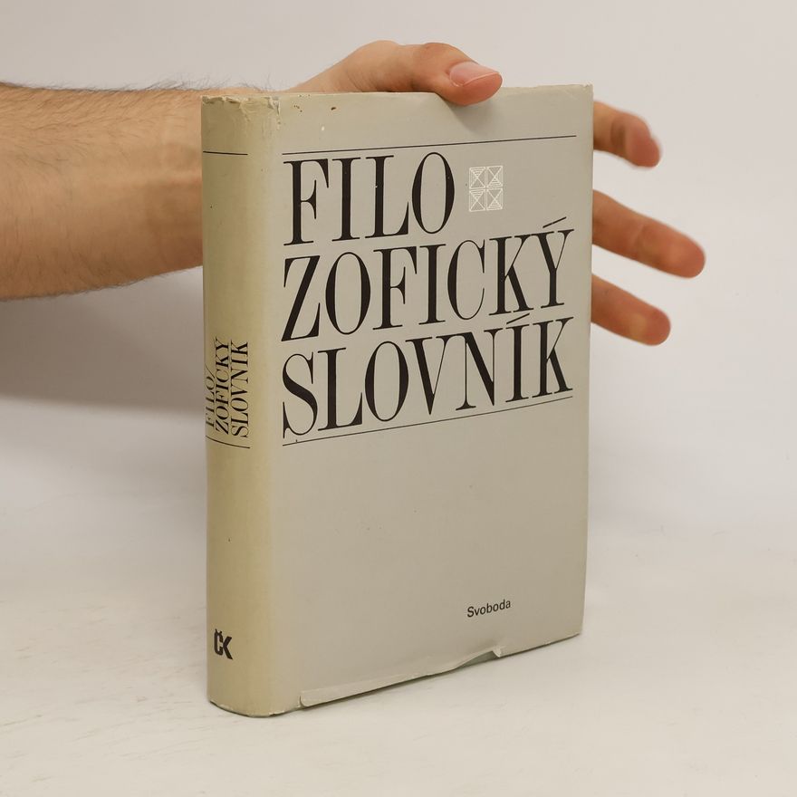 Autorenkollektiv Filozofický slovník 1
