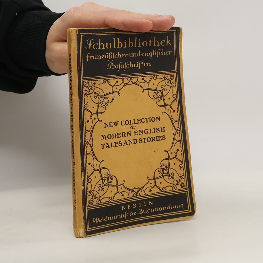 Friedrich Meyer New Collection of Modern English Tales and Stories