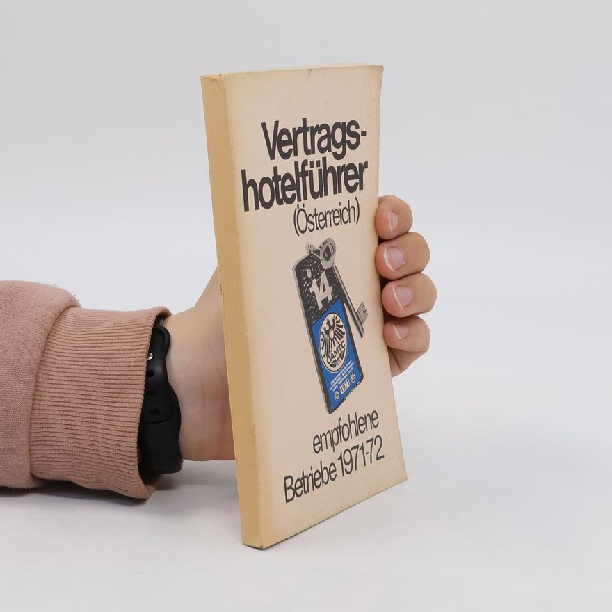 Various authors Vertrags-Hotelführer 1971-72