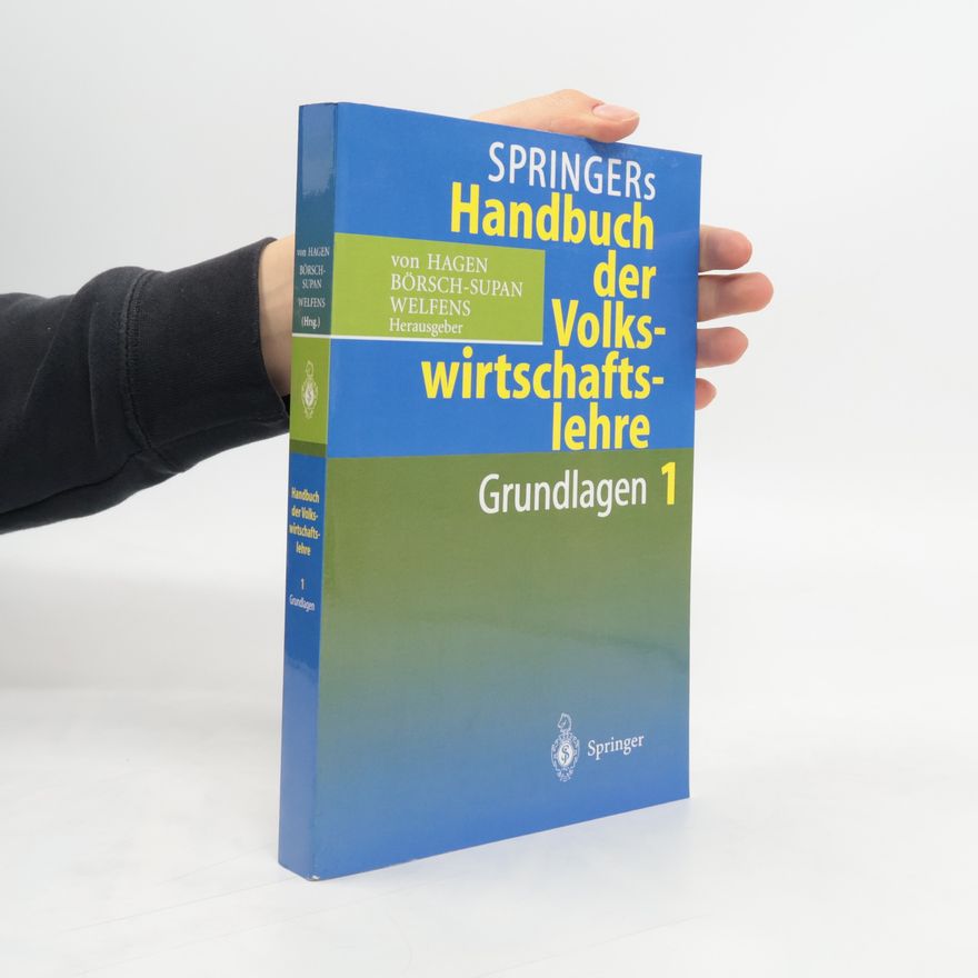 Autorenkollektiv Springers Handbuch der Volkswirtschaftslehre