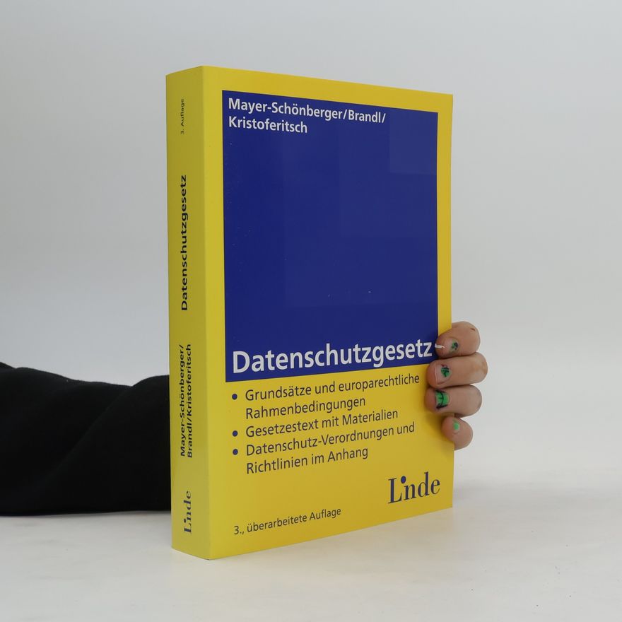 Viktor Mayer-Schönberger Datenschutzgesetz