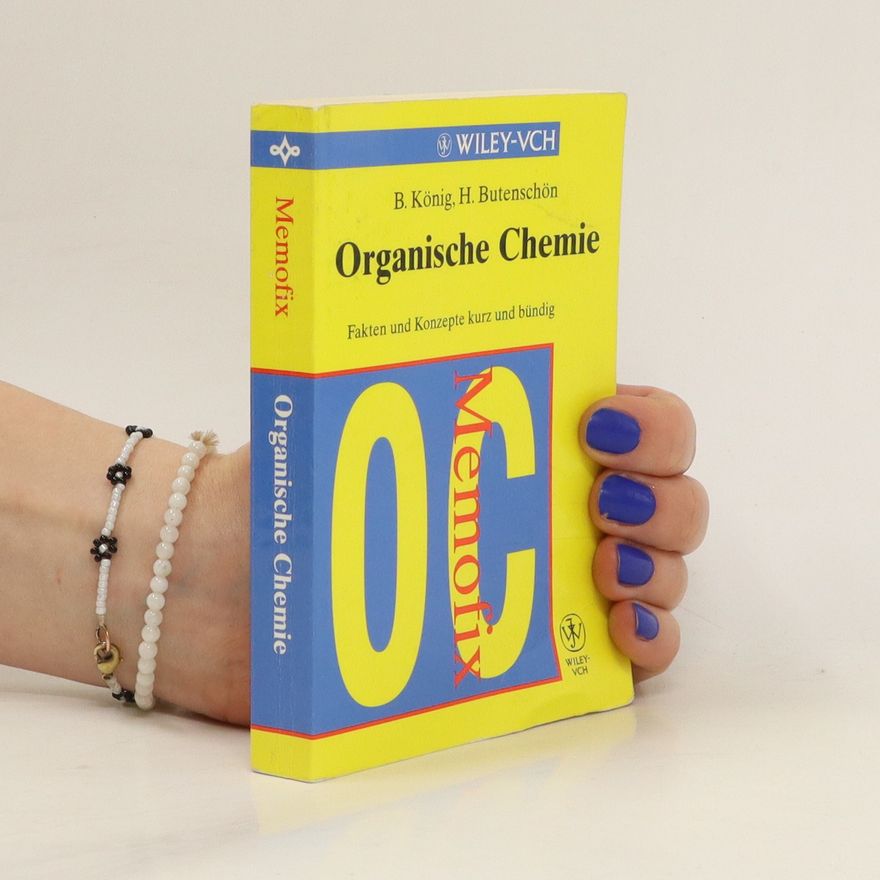 Burkhard König Memofix Organische Chemie