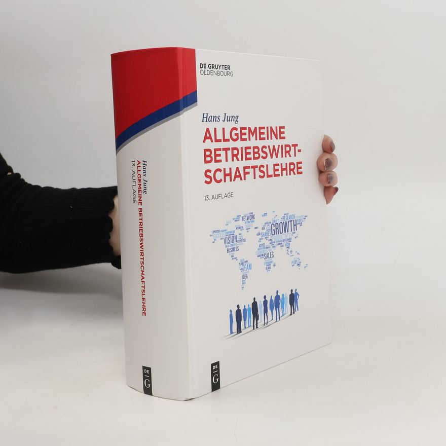 Hans Jung Allgemeine Betriebswirtschaftslehre