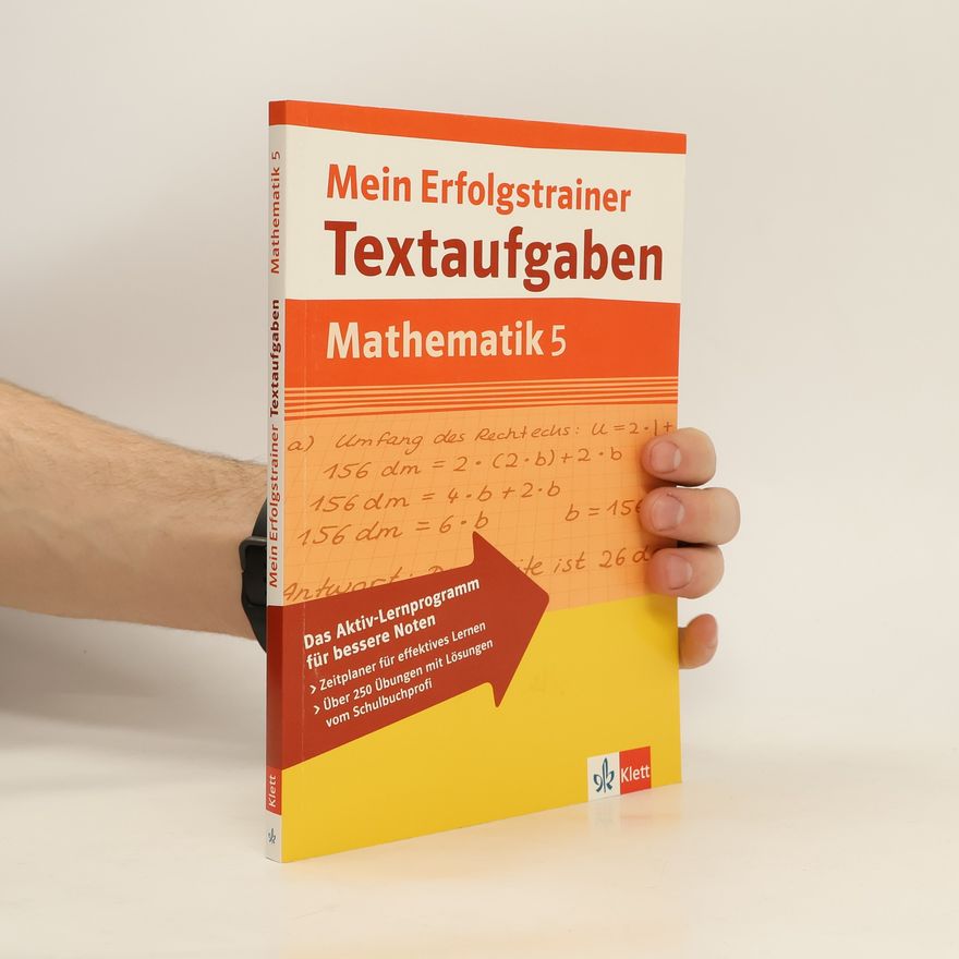 Hans Bergmann Mein Erfolgstrainer Textaufgaben, Mathematik. 5. Schuljahr