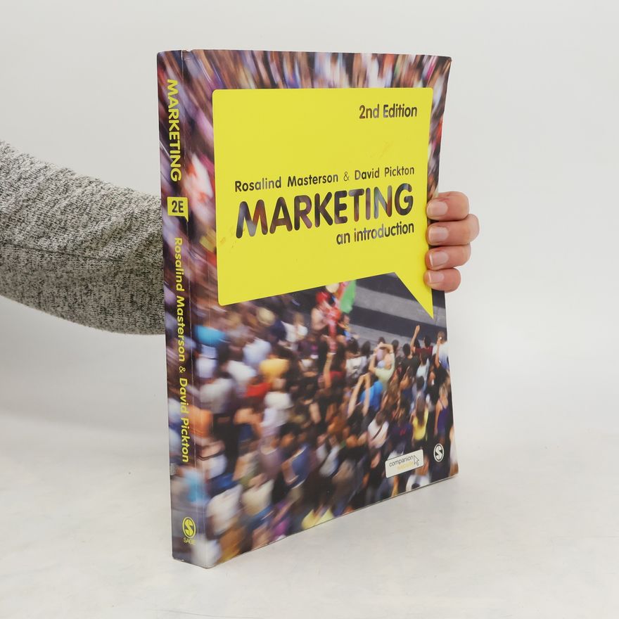 Rosalind Masterson Marketing : an introduction