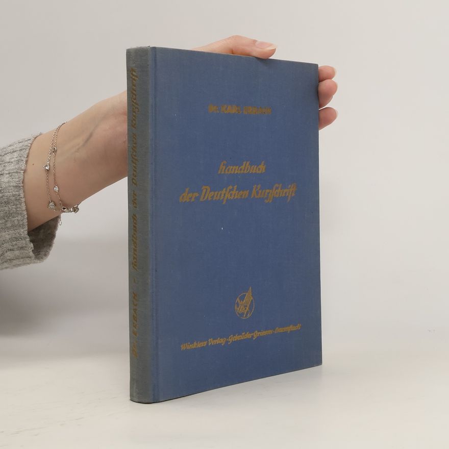 Karl Erbach Handbuch der Deutschen Kurzschrift