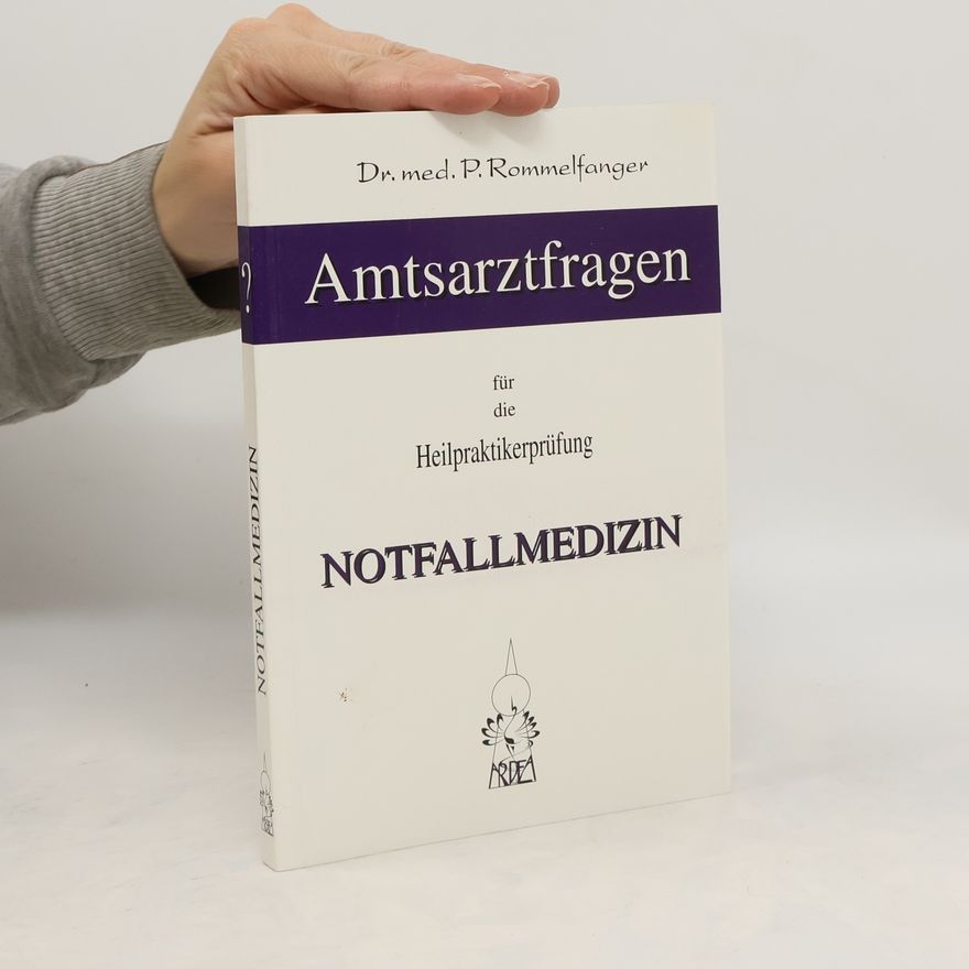 Petra Rommelfanger Amtsarztfragen für die Heilpraktikerprüfung
