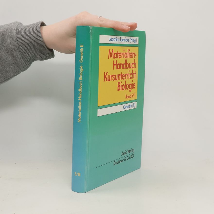 Joachim Jaenicke Materialien-Handbuch Kursunterricht Biologie. Band 5