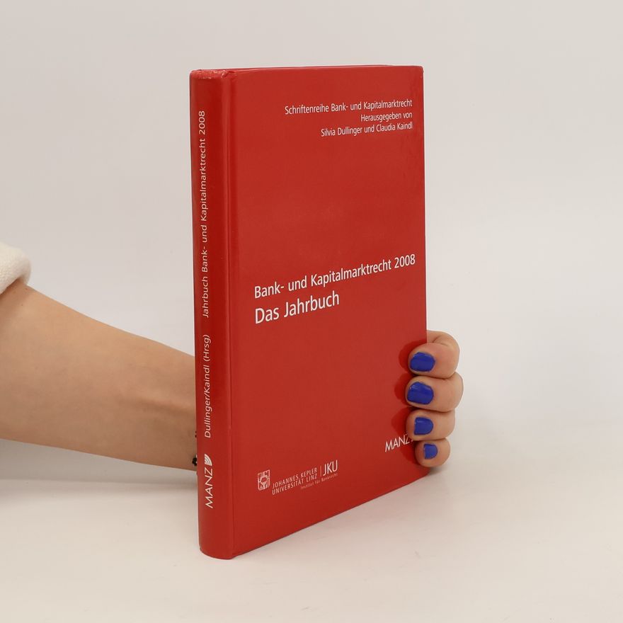 Claudia Kaindl Jahrbuch Bank- und Kapitalmarktrecht 2008