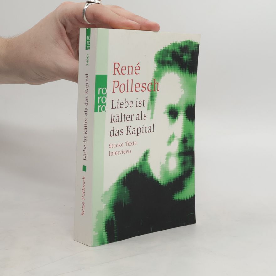 René Pollesch Liebe ist kälter als das Kapital