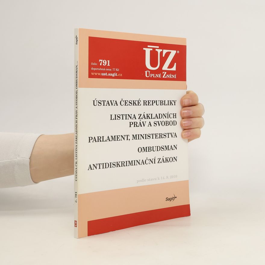 Autorenkollektiv Ústavní zákony Ústava České republiky