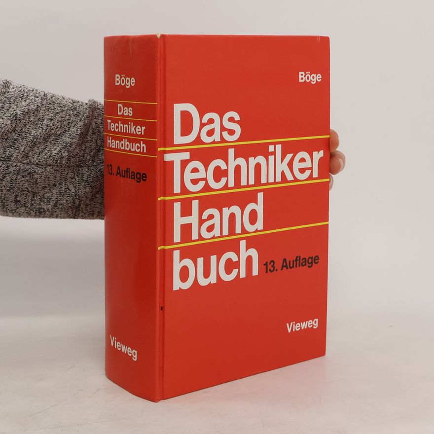 Alfred Böge Das Techniker-Handbuch