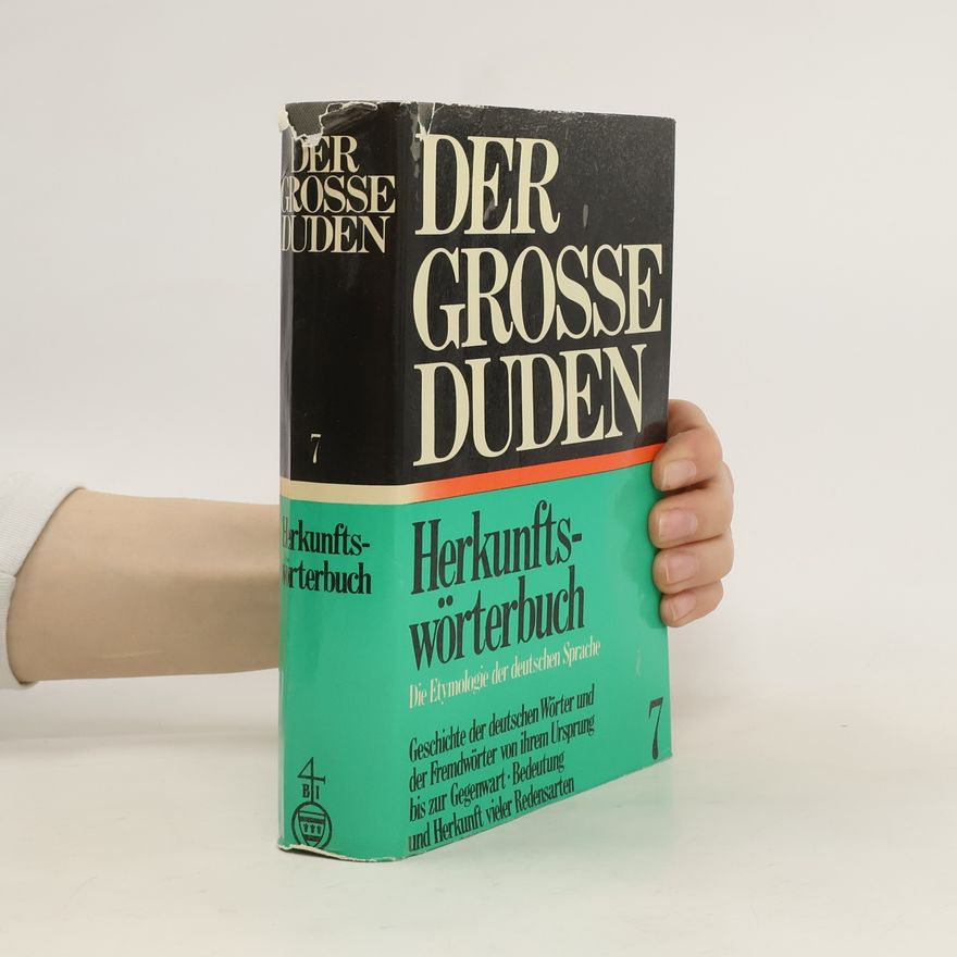 AA.VV. Der grosse Duden 7. Herkunftswörterbuch