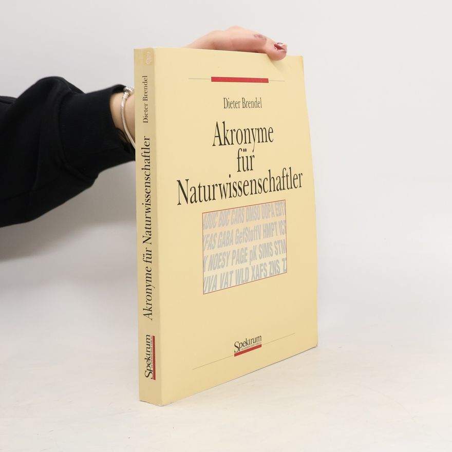 Dieter Brendel Akronyme für Naturwissenschaftler
