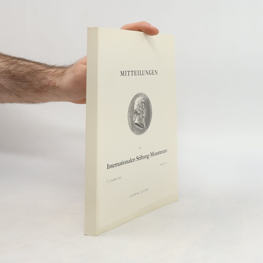 Kolektiv autorů Mitteilungen der Internationalen Stiftung Mozarteum