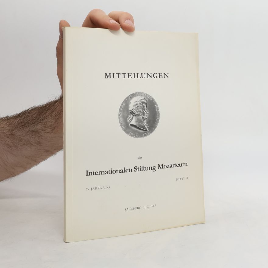 Kolektiv autorů Mitteilungen. Internationalen Stiftung Mozarteum