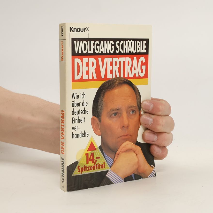 Wolfgang Schäuble Der Vertrag