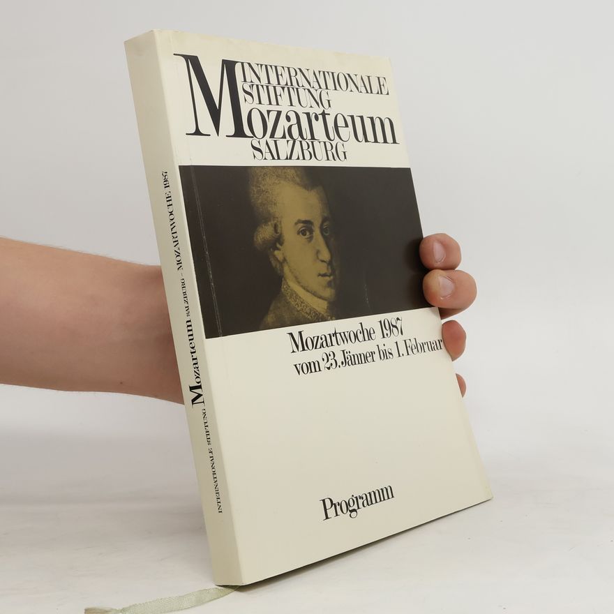 Kolektiv autorů Internationale Stiftung Mozarteum Salzburg Programm