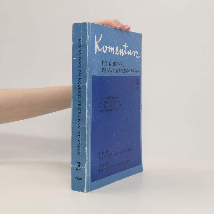 Piotr Hemperek Komentarz do kodeksu prawa kanonicznego 3