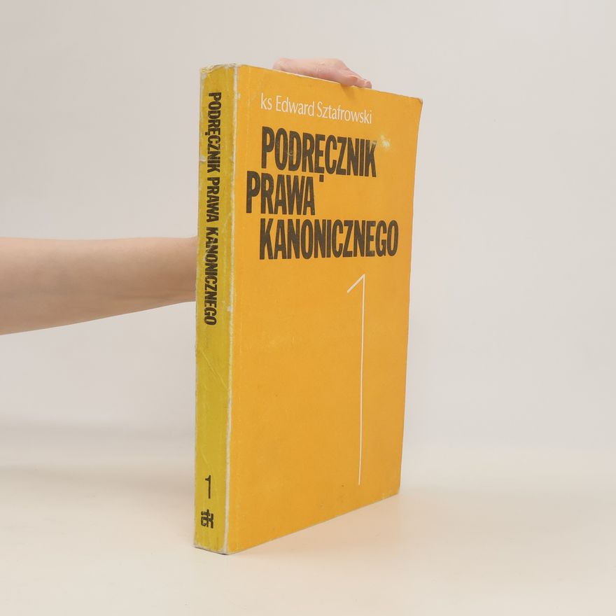 Edward Sztafrowski Podręcznik prawa kanonicznego 1