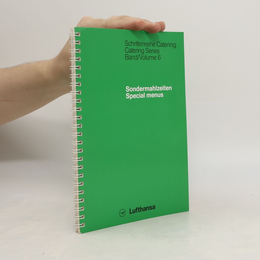 Autorenkollektiv Sondermahlzeiten Special menus 6