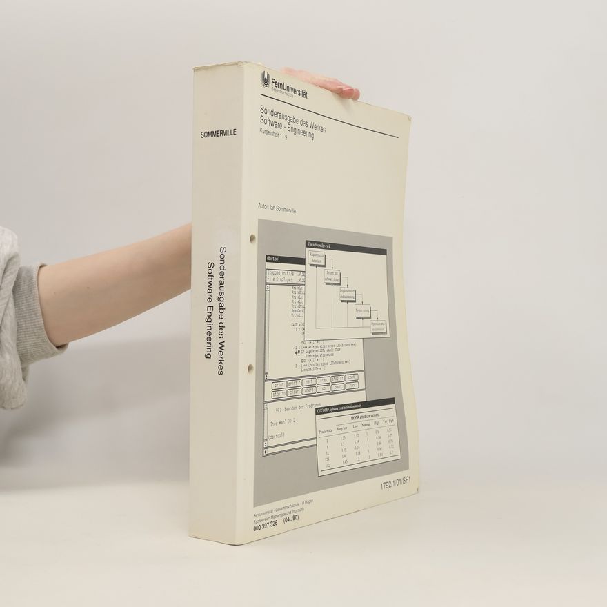 Ian Sommerville Sonderausgabe des Werkes Software Engineering