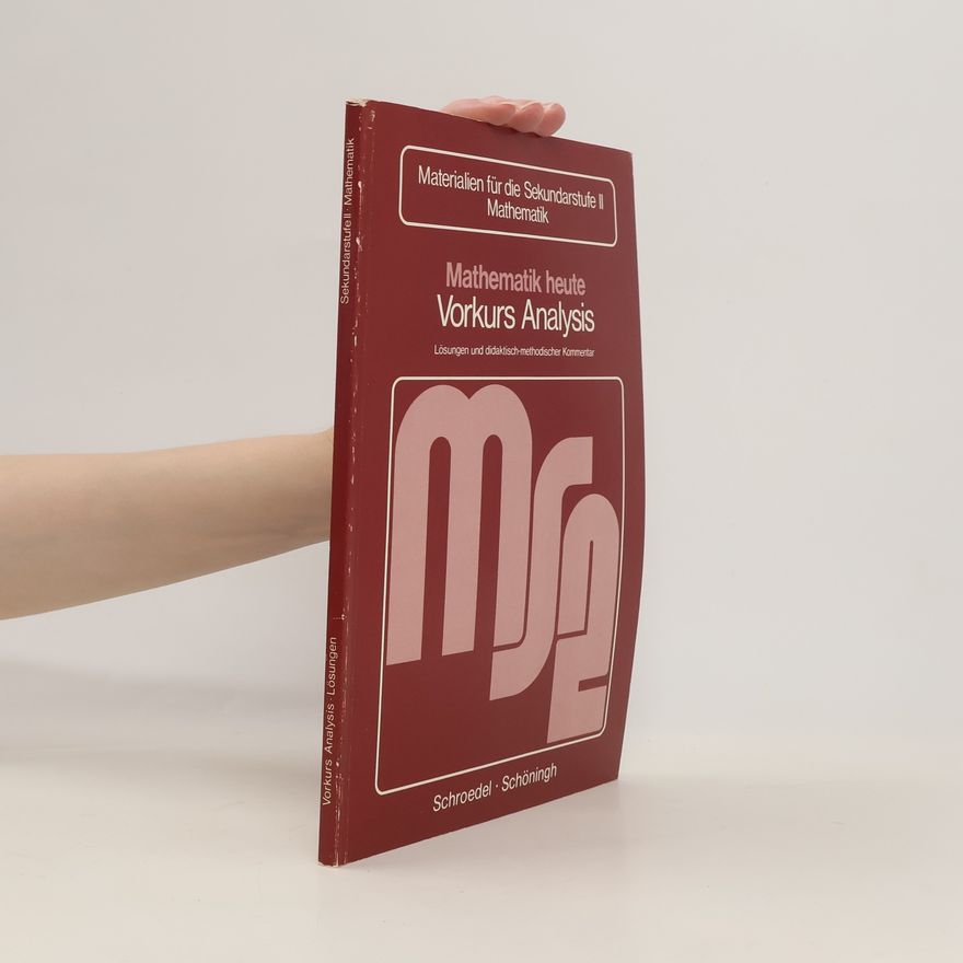 Kolektiv autorů Mathematik heute: Vorkurs Analysis
