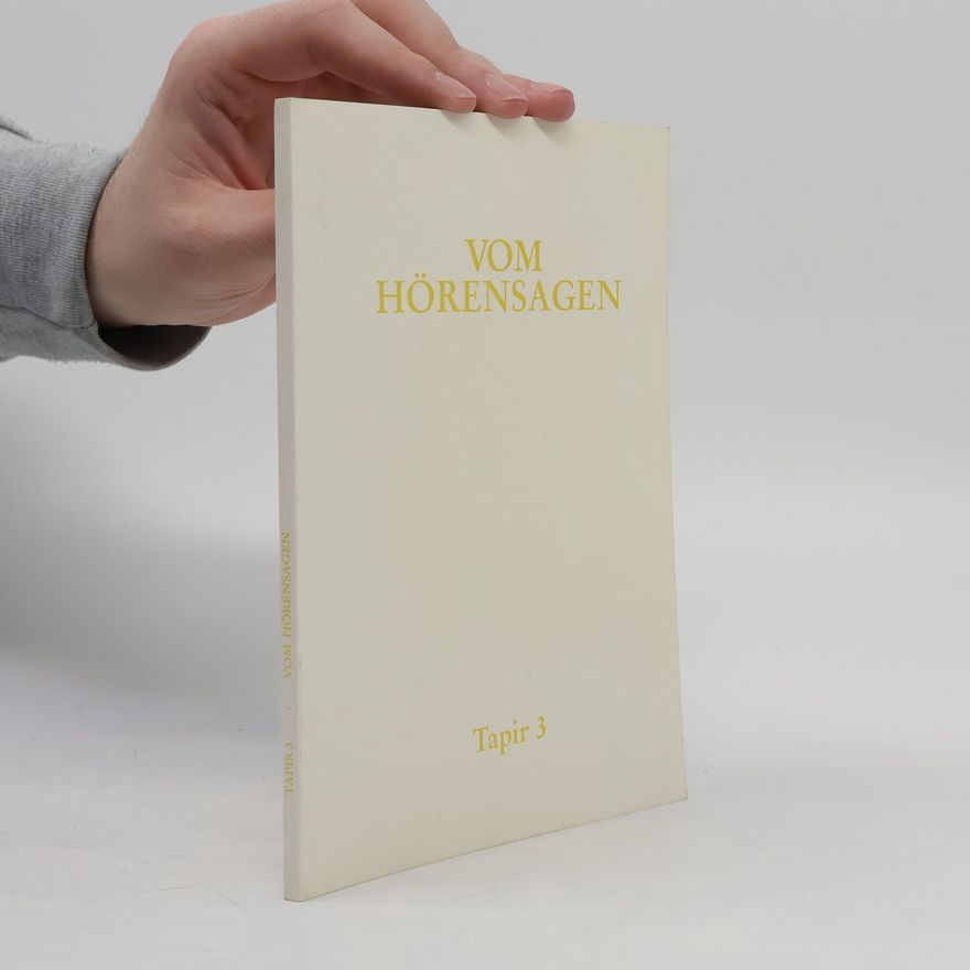Autorenkollektiv Vom Hörensagen