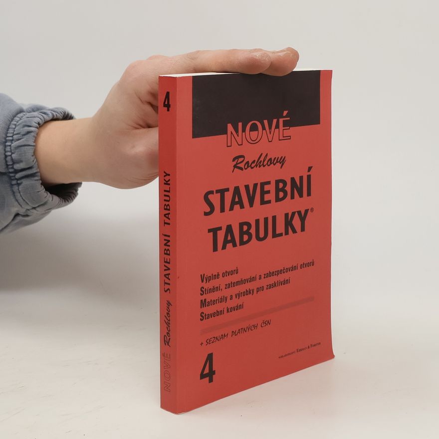 Jolana Slavíčková Nové Rochlovy stavební tabulky