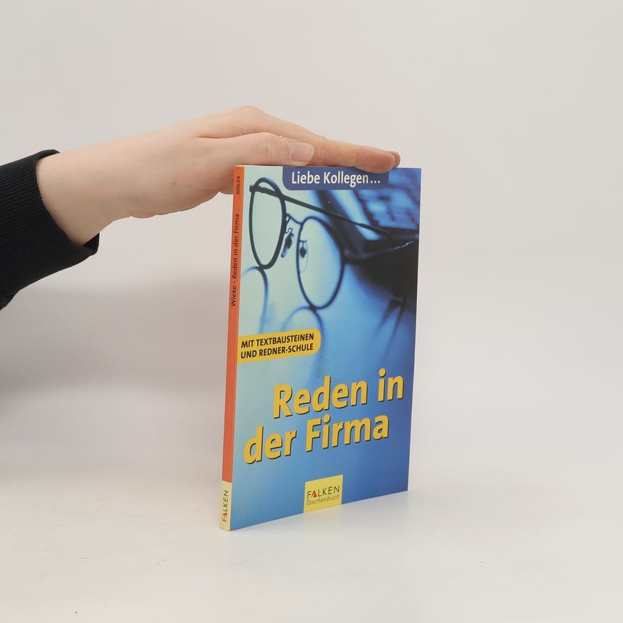Thomas Wieke Reden in der Firma