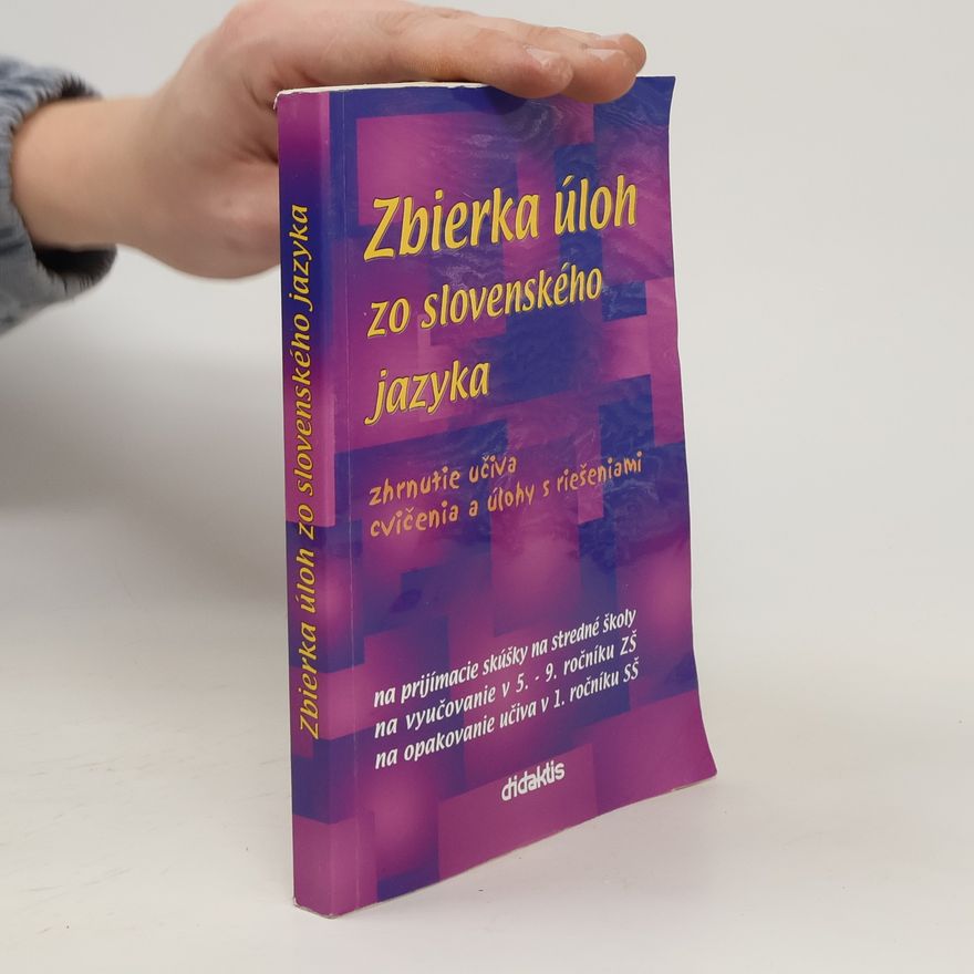 Anna Schneiderová Zbierka úloh zo slovenského jazyka