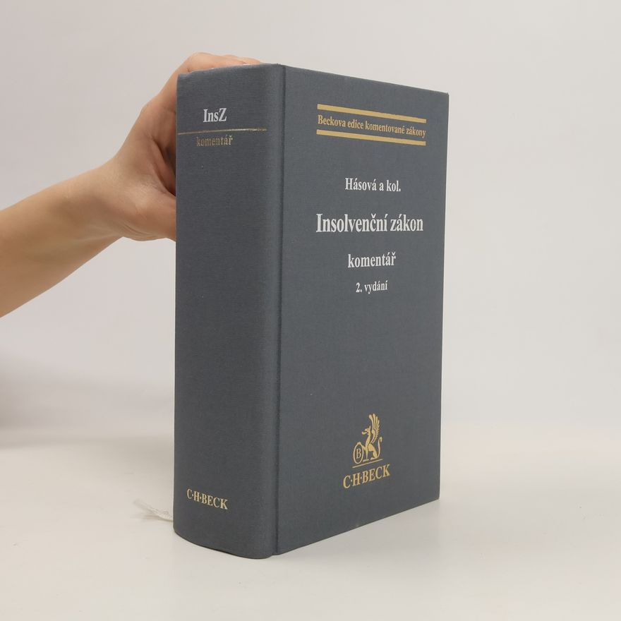 Jiřina Hásová Insolvenční zákon