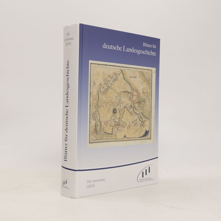 Autorenkollektiv Blätter für deutsche Landesgeschichte