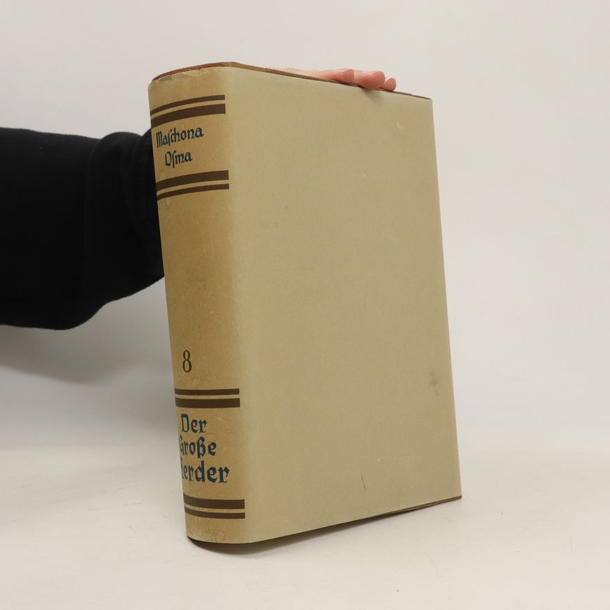 Johann Gottfried Herder Der Große Herder 8