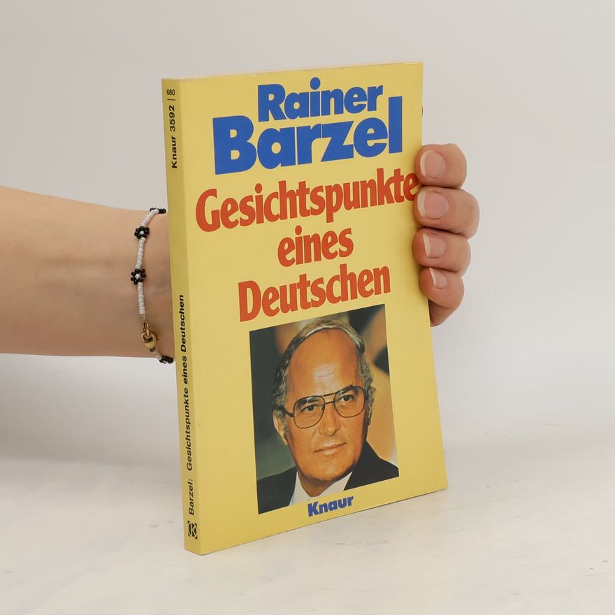 Rainer Barzel Gesichtspunkte eines Deutschen