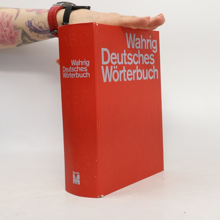 Gerhard Wahrig Wahring Deutsches Wörterbuch