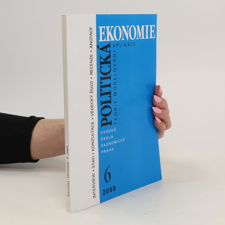 Kolektiv autorů Politická ekonomie 6/2009