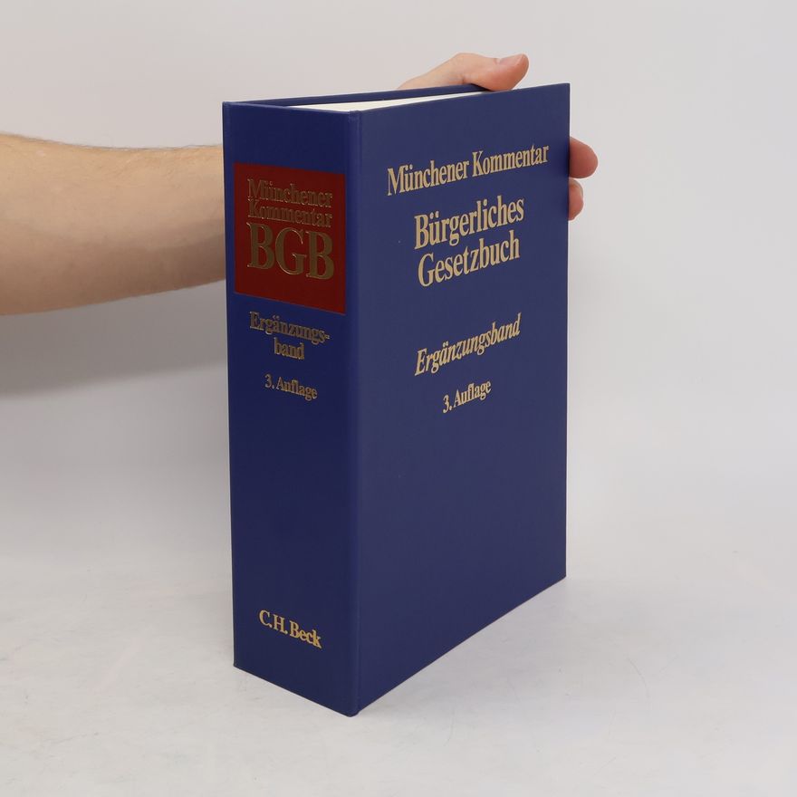 Autorenkollektiv Münchener Kommentar zum Bürgerliches Gesetzbuch