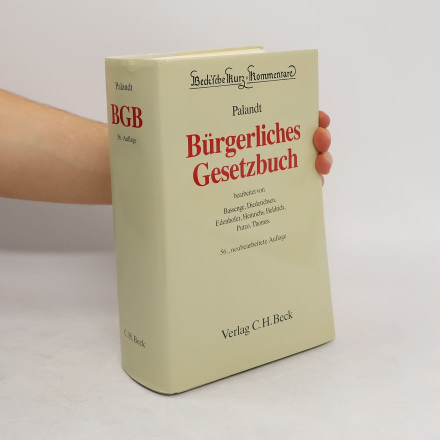Kolektiv autorů Bürgerliches Gesetzbuch