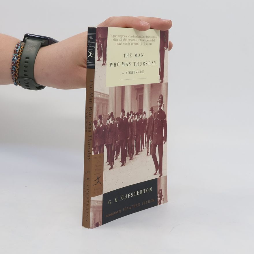Gilbert Keith Chesterton The Man Who Was Thursday