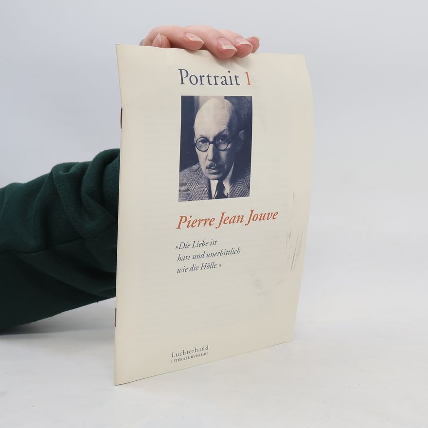 Autorenkollektiv Portrait 1. Pierre Jean Jouve