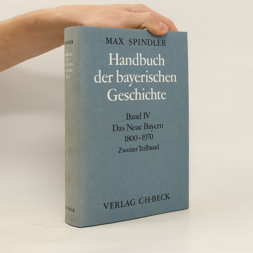 Dieter Albrecht Handbuch der bayerischen Geschichte. Band IV