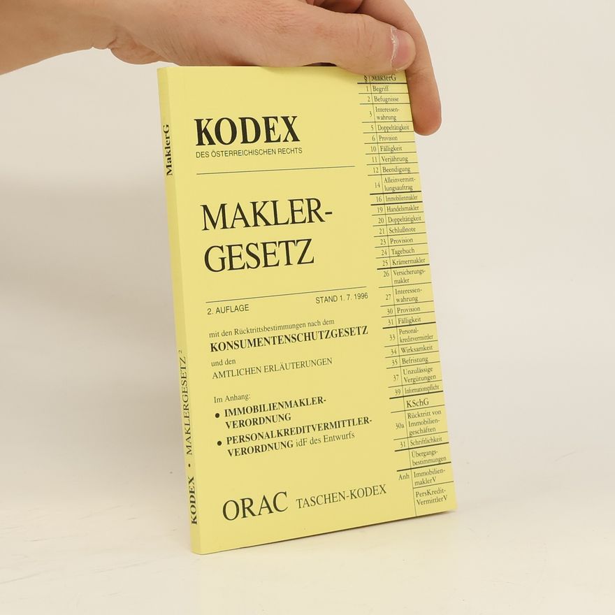 Franz Mohr Maklergesetz